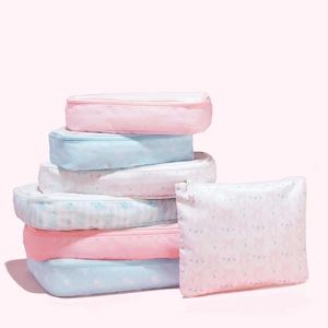 Stoney Clover Lane 7 Piece Packing Cubes in High Tea
